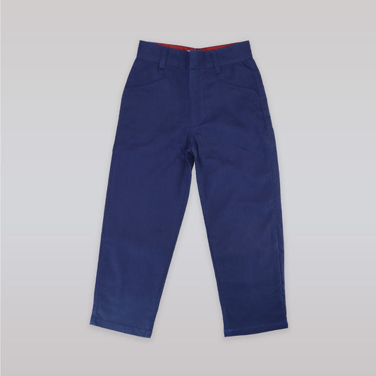 Their Nibs Boys Navy Vintage Trousers for Classic Smart Style