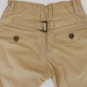 Their Nibs Boys Beige Cotton Chino Trousers Classic Fit