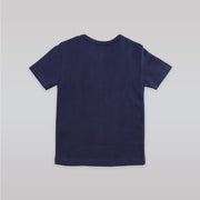 Their Nibs Boys Navy Cotton Retro Skateboard Print T-Shirt