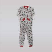 Their Nibs Boys Skate Board Print Soft Cotton Pajama Set