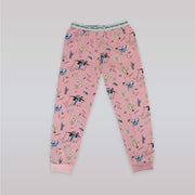 Their Nibs Girls Russian Doll Ballerina Peach Cotton Pajamas