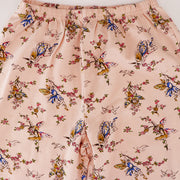Their Nibs Girls Russian Doll Print Pajama Set Cream Peach