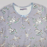 Their Nibs Girls Russian Doll Print Cream Cotton Pajama Set