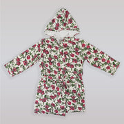 Their Nibs Girls Russian Doll Print Cotton Pajamas Cream Green