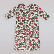 Their Nibs Girls Russian Doll Print Pajama Set Cream Green