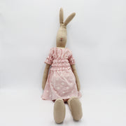 Maileg Rabbit Girl Pink Large Plush Soft Fabric Bunny Toy