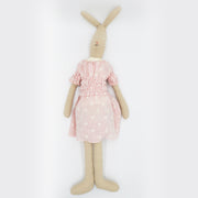 Maileg Rabbit Girl Pink Large Plush Soft Fabric Bunny Toy