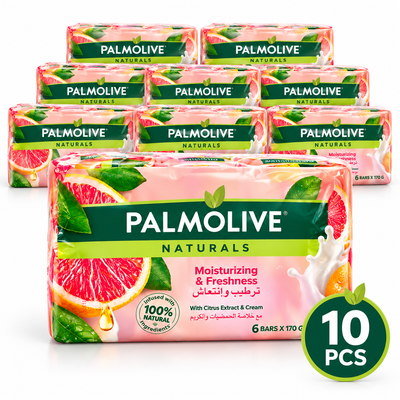 Palmolive Refreshing Citrus & Cream Soap – 170g 10Pcs