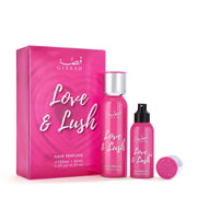Gissah Love & Lush Hair Mist Set with Travel Size Bottle
