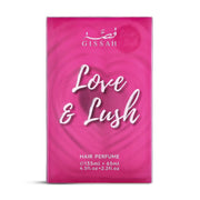 Gissah Love & Lush Hair Mist Set with Travel Size Bottle