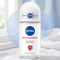 Nivea Dry Comfort Antiperspirant Roll-On for Women | 50ml