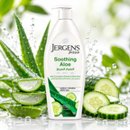 Jergens Soothing Aloe Vera & Cucumber Extract Moisturizer (400ml)