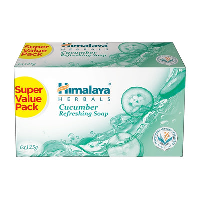 Himalaya Cucumber Refreshing Soap 6 x 125 g