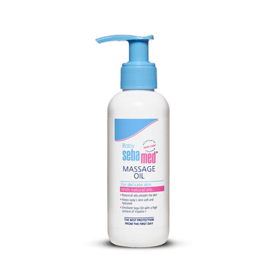 Sebamed Gentle Nourishing Baby Body Massage Oil for Sensitive Skin (150 ml)