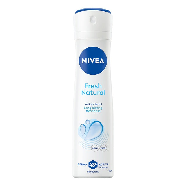 Nivea Fresh Natural Antiperspirant Spray for Women 48H Protection 150 ml