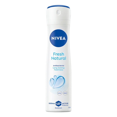 Nivea Fresh Natural Antiperspirant Spray for Women 48H Protection 150 ml