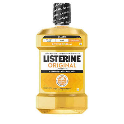 Listerine Original Antiseptic Mouthwash 500 mL