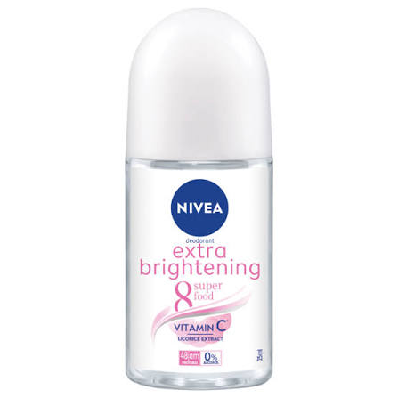 Nivea Brightening Silk Touch 8 Super Food Roll On Deodorant 25ml