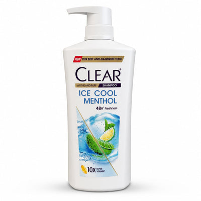 Clear Anti-Dandruff Ice Cool Menthol Shampoo 650ml