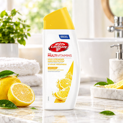 Lifebuoy Lemon Fresh Anti-Bacterial Body Wash | 300 ml | Germ Protection