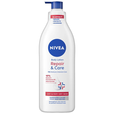 Nivea Body Lotion for Very Dry Skin Repair & Care with Deep Moisture Serum and Dexpanthenol 400 ml