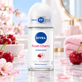 Nivea Women's Fresh Cherry Scent Antiperspirant Care - 50 ml Roll-On