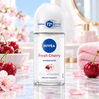 Nivea Women's Fresh Cherry Scent Antiperspirant Care - 50 ml Roll-On