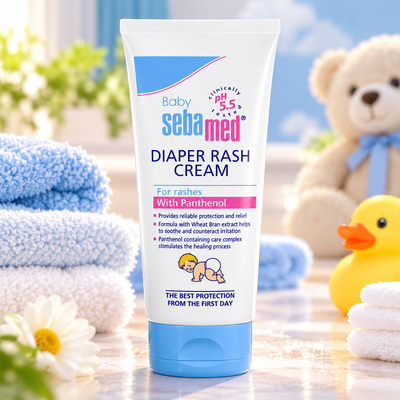 Sebamed Baby Diaper Rash Cream with Panthenol & pH 5.5 | 100ml