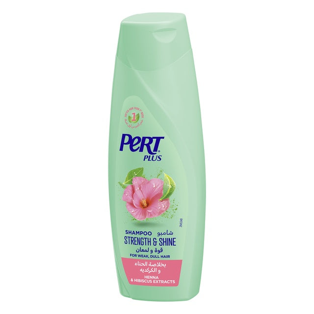 Pert Plus Strength & Shine Shampoo with Henna & Hibiscus Extract 400 ml