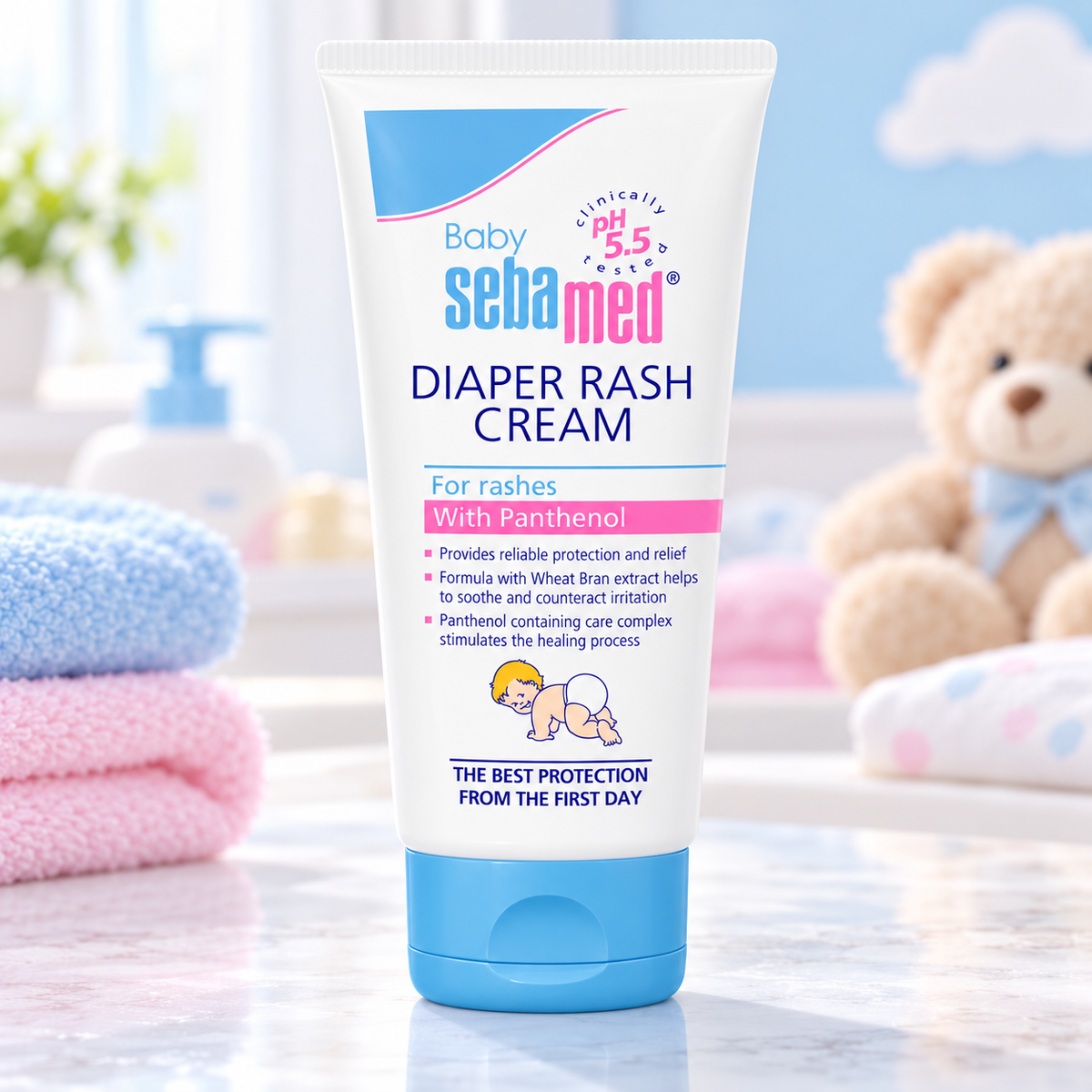 Sebamed Baby Protective Diaper Rash Relief Cream - 200 ml