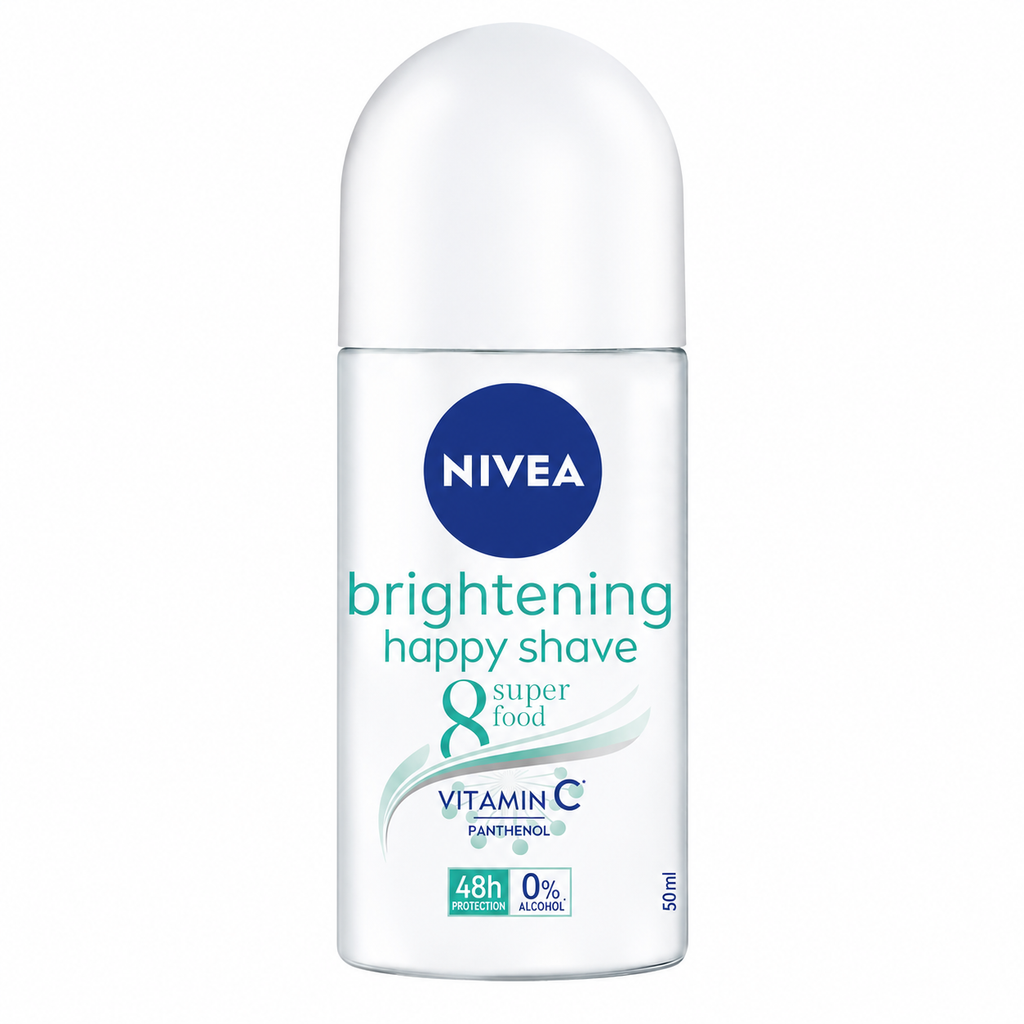 Nivea Deodorant for Woman Roll On Whitening Happy Shave 50ml