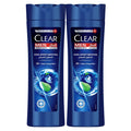 Clear Me Cool Sport Menthol Anti-Dandruff Shampoo 2 x 350 ml