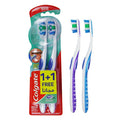 Colgate 360 Degree Whole Mouth Clean Manual Toothbrush - Medium (2 Pack)