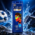 CLEAR Men Deep Clean Scalp Shampoo - Ronaldo Classico Edition (600 ml)