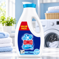 OMO Active Liquid Laundry Detergent - High Efficiency Value Size (1.69L)
