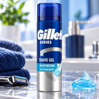 Gillette Series Moisturizing Shave Gel - Cocoa Butter Formula (200 ml)