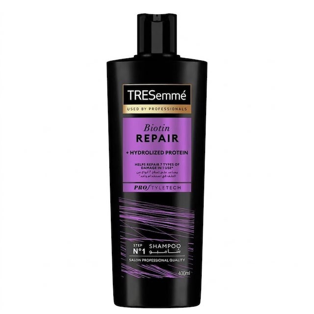 TRESemmé Biotin Repair + Hydrolyzed Protein Shampoo for Damaged Hair | 400ml
