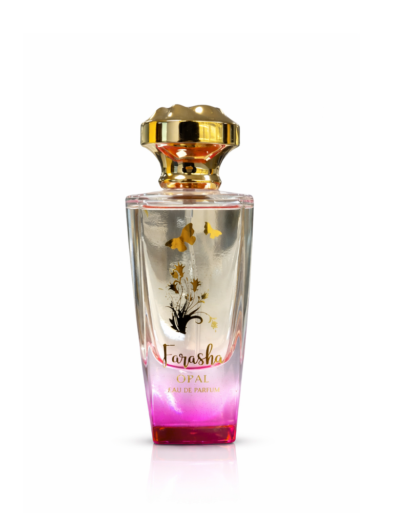 Farasha Perfume by Opal – Floral Gourmand Eau de Parfum | Vanilla, Orchid & Musk Scent