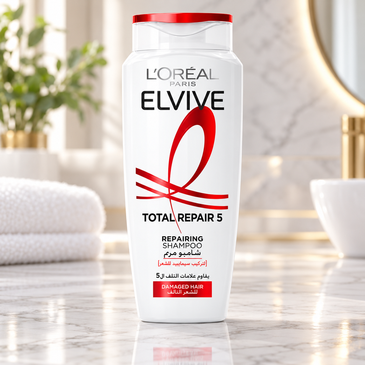 L'Oréal Paris Elvive Total Repair 5 Shampoo for Damaged Hair | 400ml