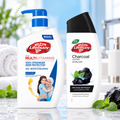 Lifebuoy Antibacterial Body Wash Duo Pack | Mild Care 500ml & Charcoal & Mint 280ml