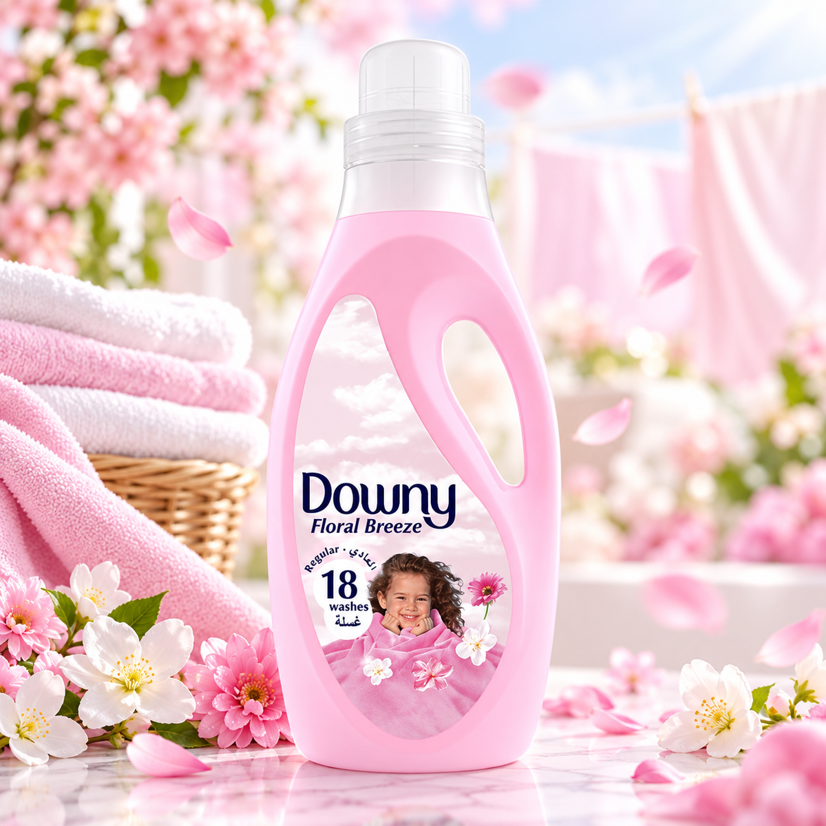 Downy Liquid Fabric Enhancer - Floral Breeze Scent (2 Litres)