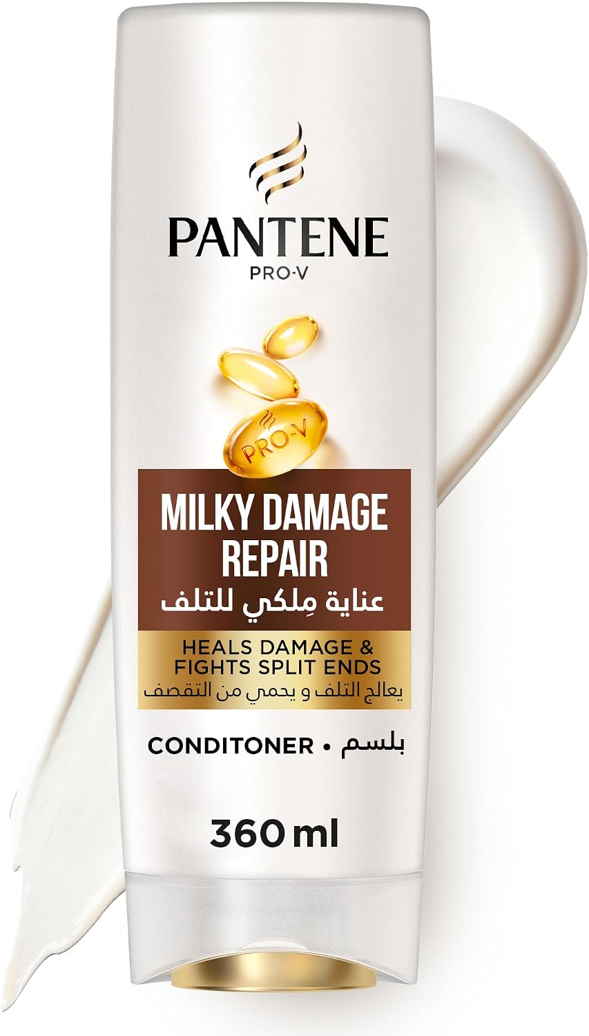 Pantene Pro-V Milky Damage Repair Conditioner for Deep Nourishment, 360ml