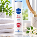 Nivea Women Dry Comfort Quick-Dry Anti-Perspirant Body Spray - 150 ml