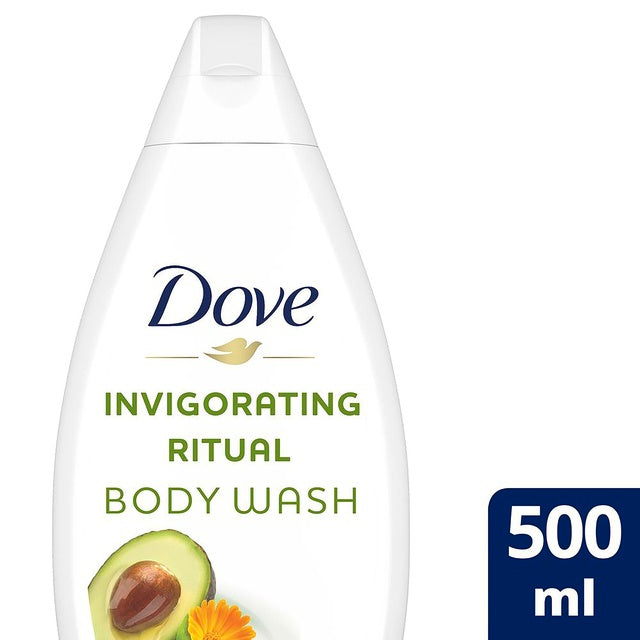 Dove Invigorating Body Wash Avocado 500 ml
