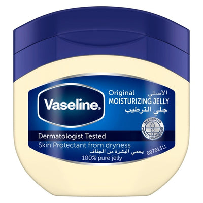 Vaseline 100% Pure Petroleum Jelly Duo - Original Skin Protection (2 x 50 ml)