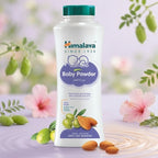 Himalaya Herbals Nourishing Baby Powder | Almond & Olive Oil Formula | 425g