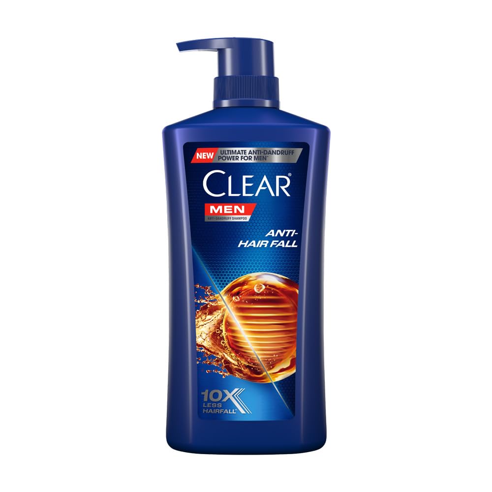 Clear Men Anti-Hair Fall Anti-Dandruff Shampoo, 650 ML