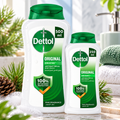 Dettol Germ Protection Shower Gel Set - Pine Fresh (250ml & 500ml Combo)