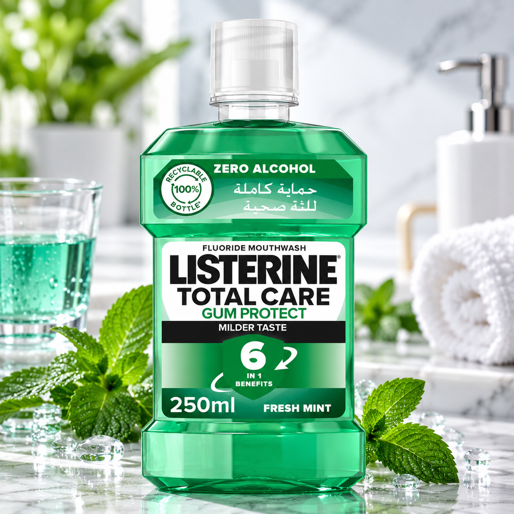 Listerine Total Care Gum Protect Mouthwash Fresh Mint | 250ml