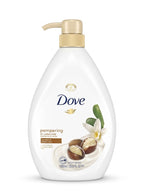 DOVE Pampering Body Wash, Shea Butter & Warm Vanilla, 1000 ML
